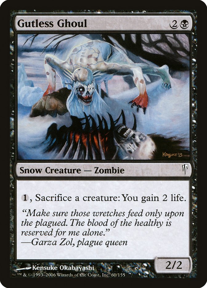 Gutless Ghoul - carta Magic The Gathering