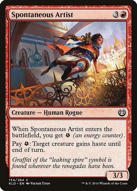 Spontaneous Artist - carta Magic The Gathering