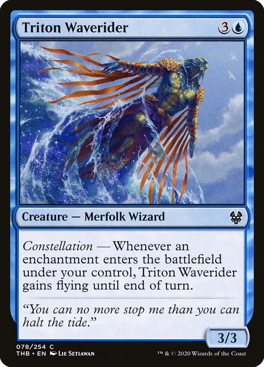 Triton Waverider - carta Magic The Gathering