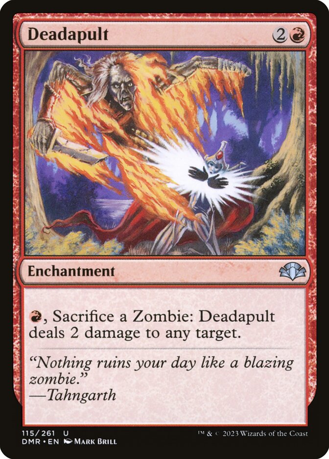 Deadapult - carta Magic The Gathering