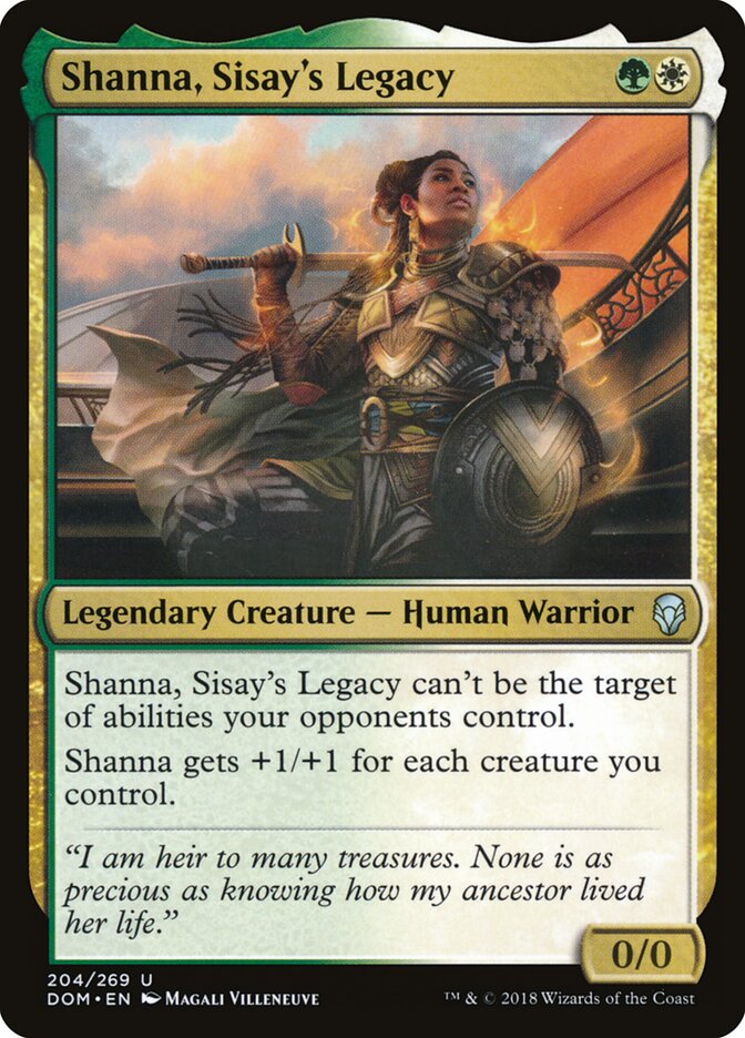 Shanna, Sisay's Legacy - carta Magic The Gathering