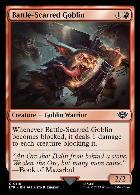 Battle-Scarred Goblin - LTR-115-NF-STD