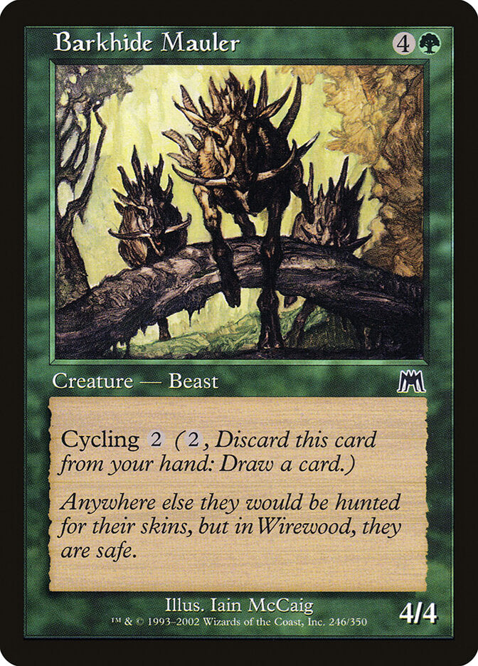 Barkhide Mauler - carta Magic The Gathering