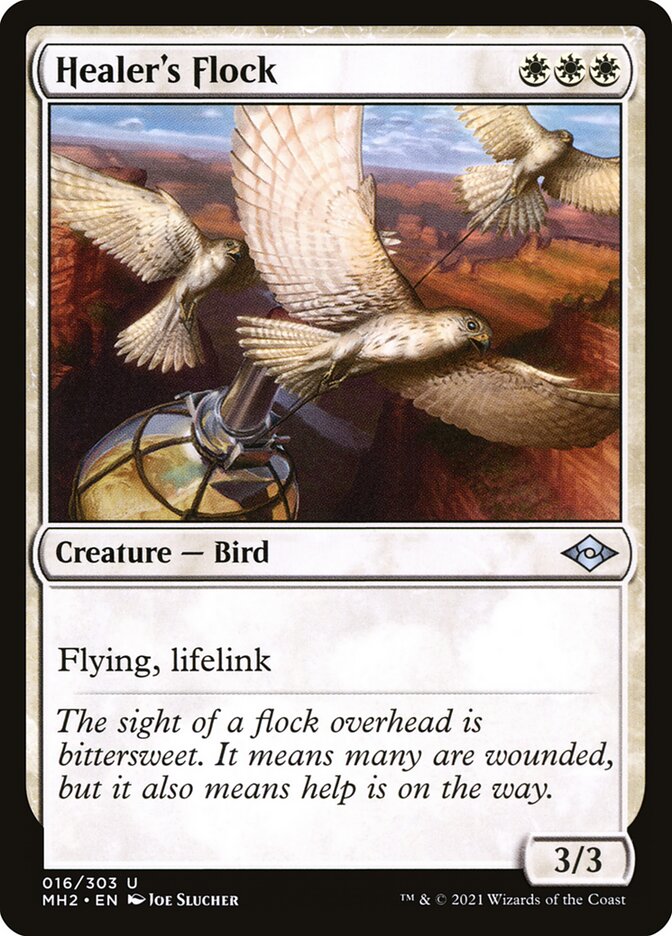 Healer's Flock - carta Magic The Gathering