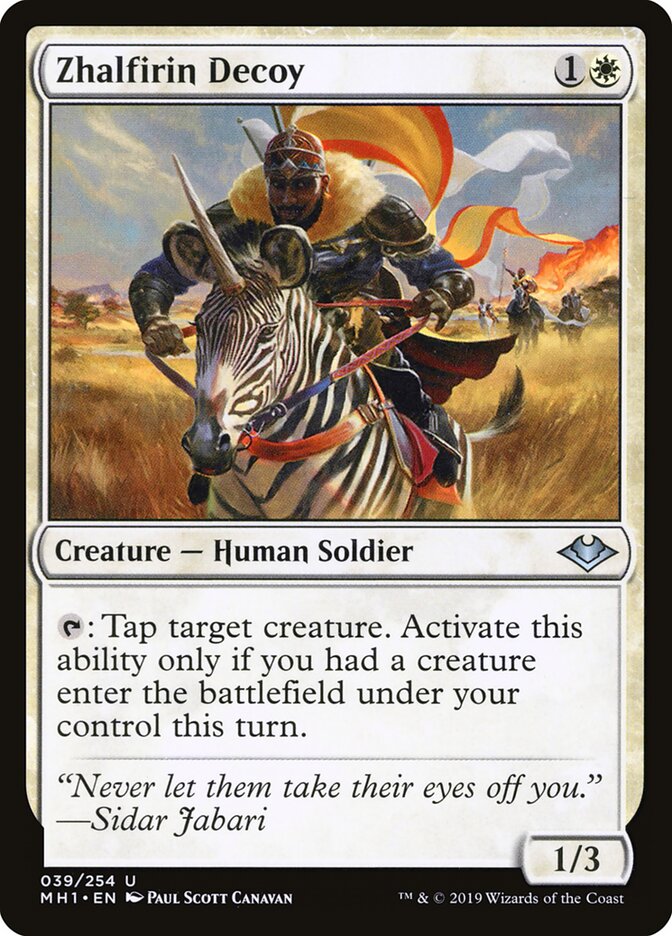 Zhalfirin Decoy - carta Magic The Gathering