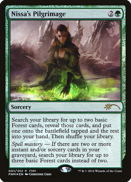 Nissa's Pilgrimage - F16-001-F-FNM-TOU