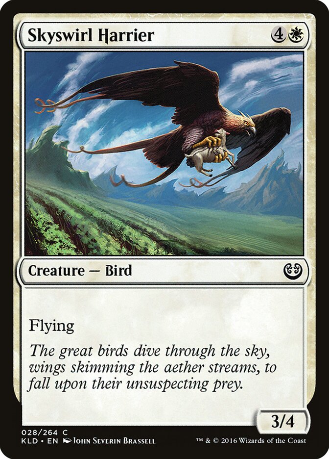 Skyswirl Harrier - carta Magic The Gathering