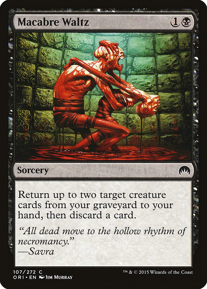 Macabre Waltz - carta Magic The Gathering