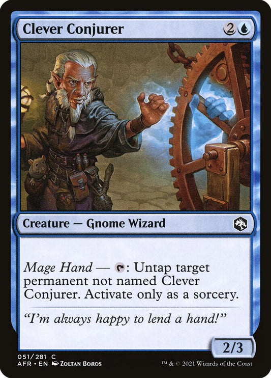Clever Conjurer - carta Magic The Gathering
