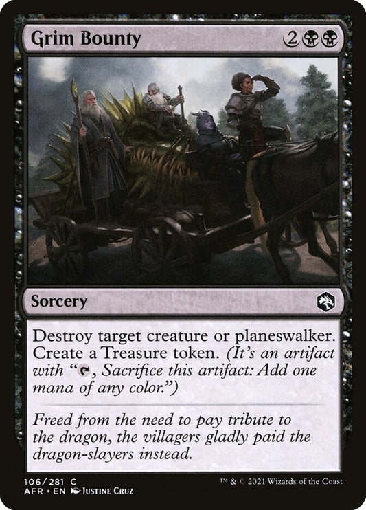 Grim Bounty - carta Magic The Gathering