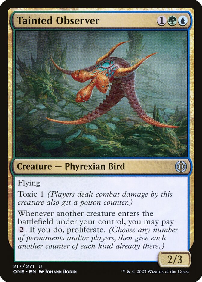 Tainted Observer - carta Magic The Gathering