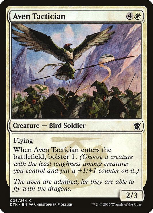 Aven Tactician - carta Magic The Gathering