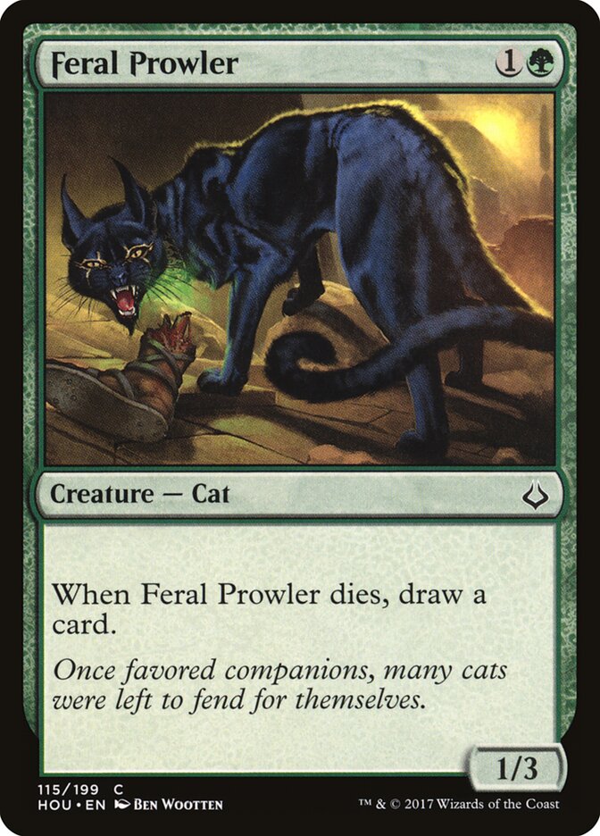 Feral Prowler - carta Magic The Gathering