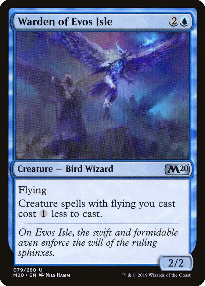 Warden of Evos Isle - carta Magic The Gathering