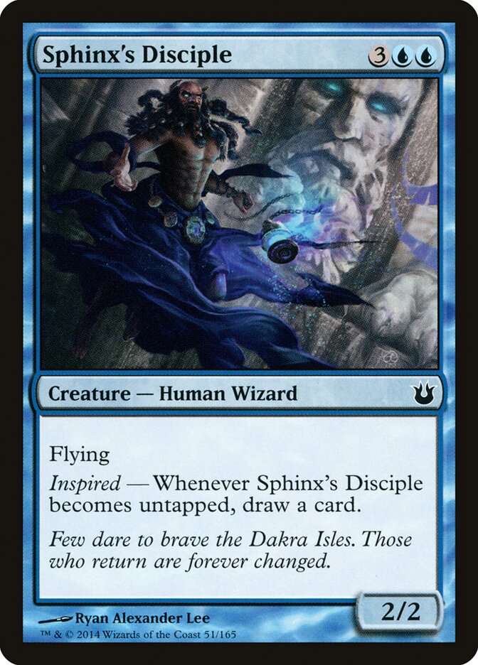 Sphinx's Disciple - carta Magic The Gathering