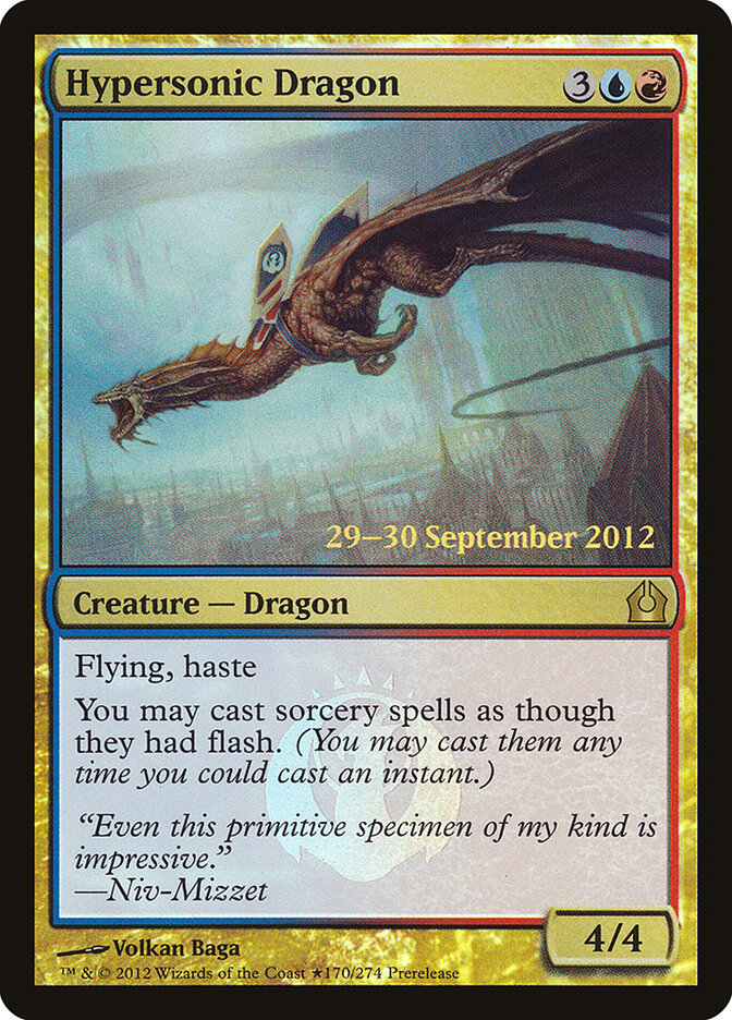Hypersonic Dragon - carta Magic The Gathering