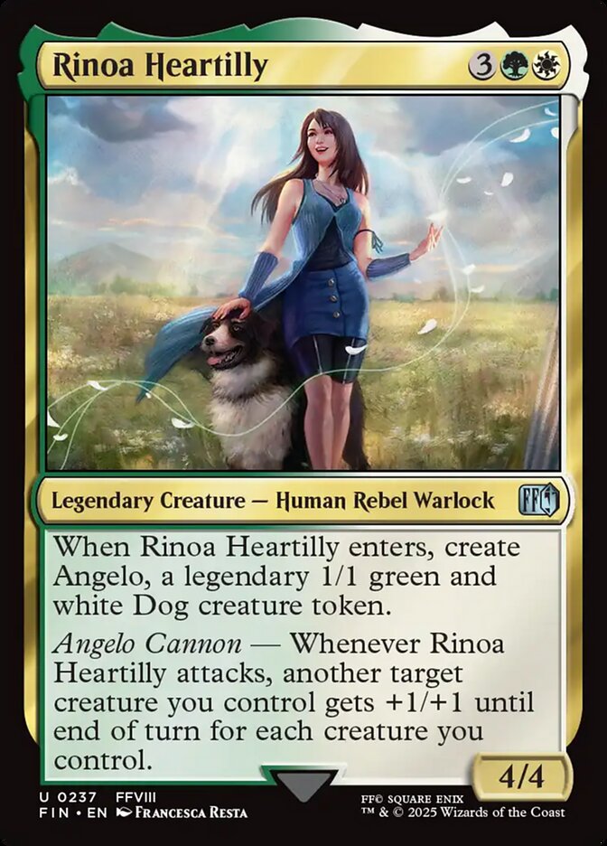 Rinoa Heartilly - carta Magic The Gathering