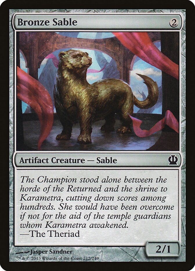 Bronze Sable - carta Magic The Gathering