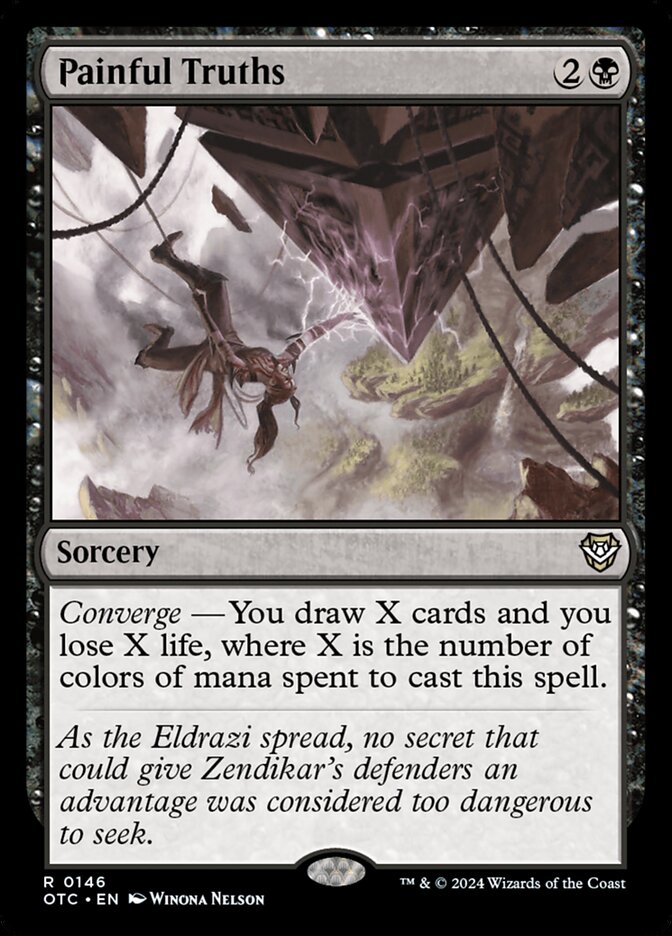 Painful Truths - carta Magic The Gathering