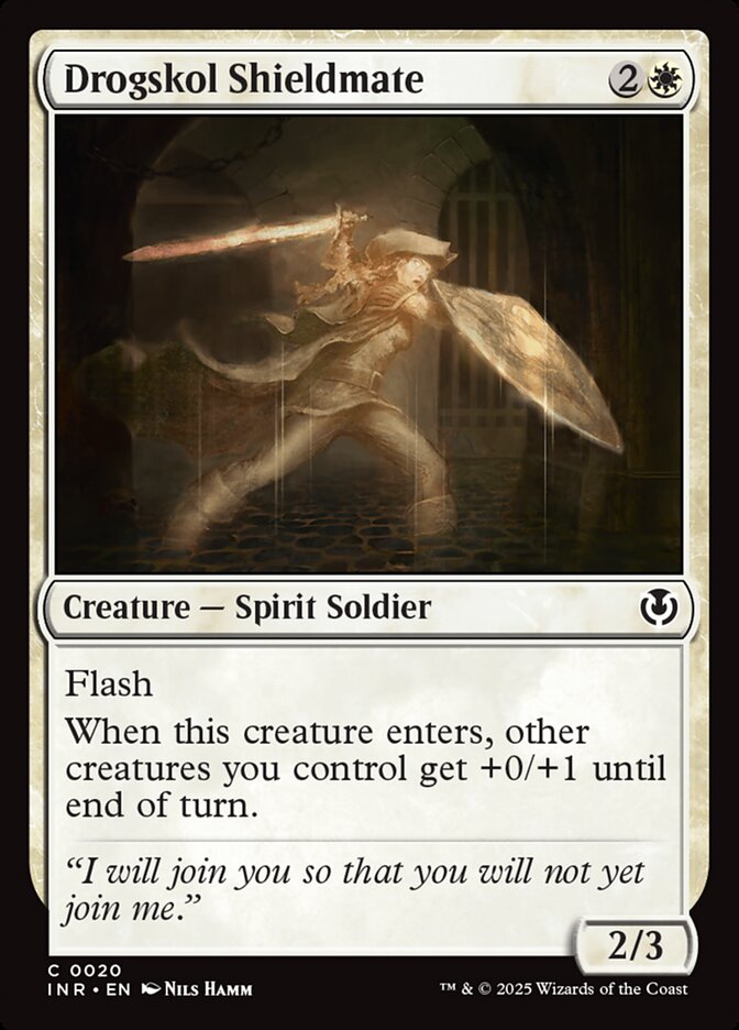 Drogskol Shieldmate - carta Magic The Gathering