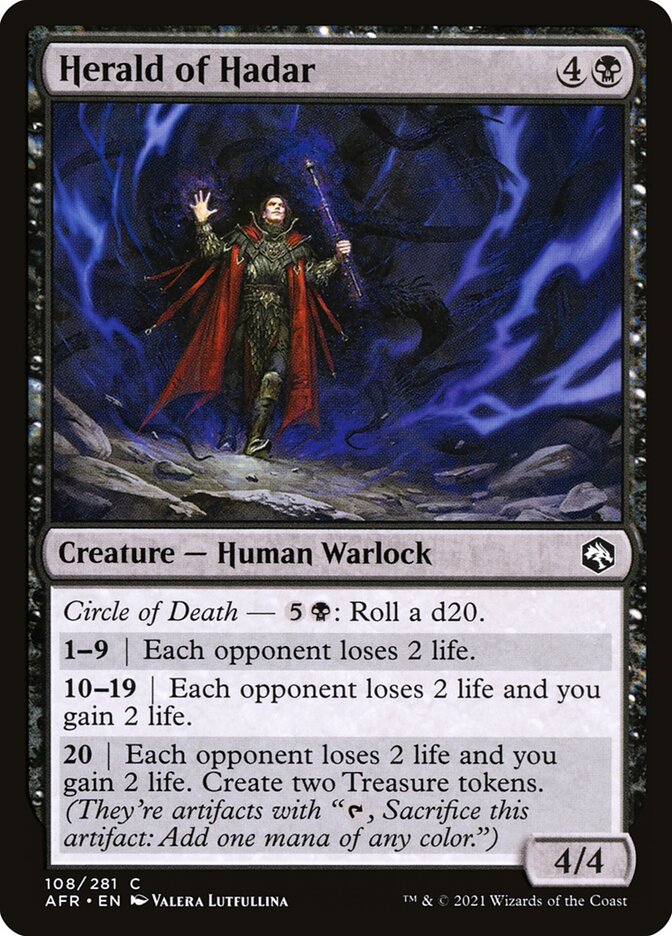 Herald of Hadar - carta Magic The Gathering