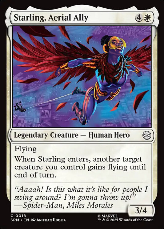 Starling, Aerial Ally - SPM-018-F-LDG