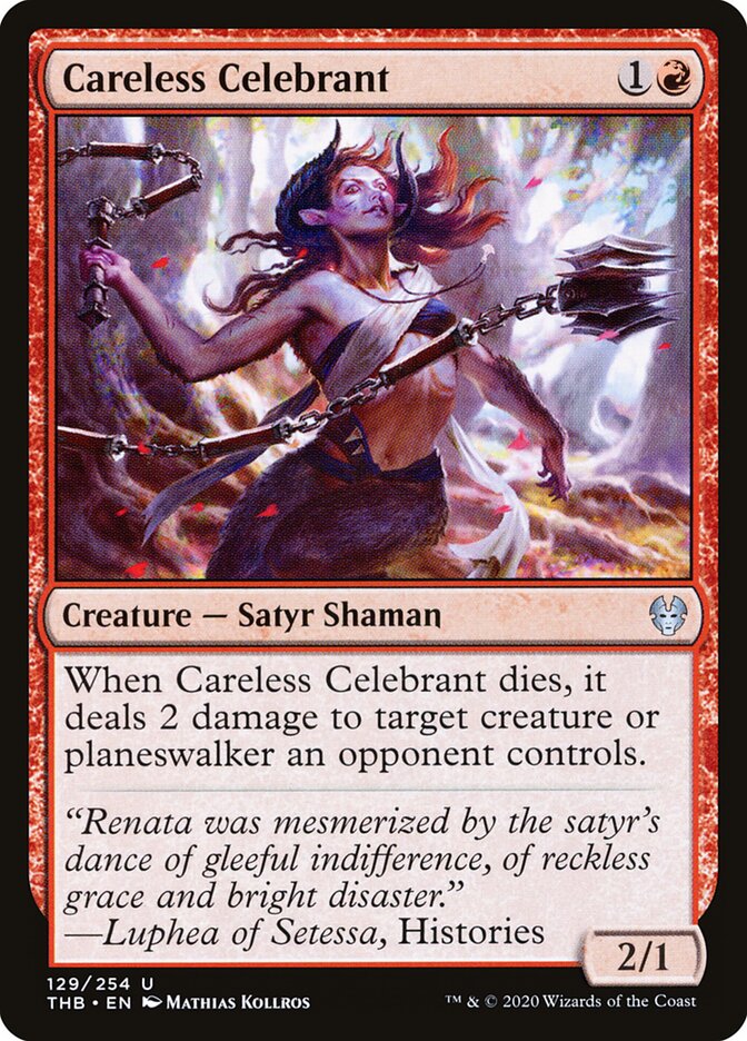 Careless Celebrant - carta Magic The Gathering