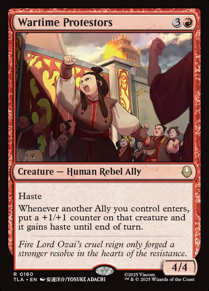 Wartime Protestors - carta Magic The Gathering