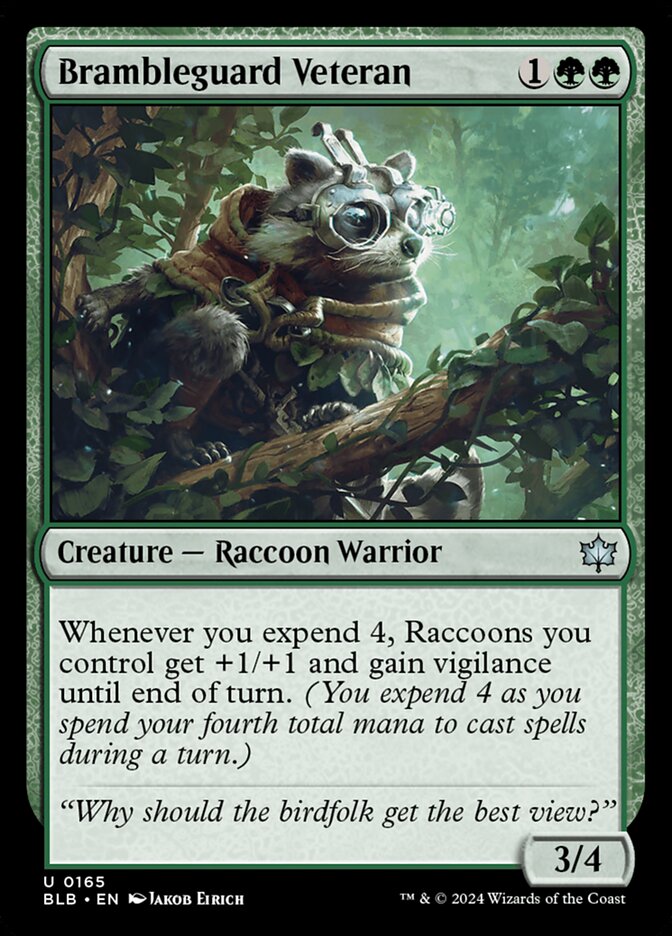 Brambleguard Veteran - carta Magic The Gathering