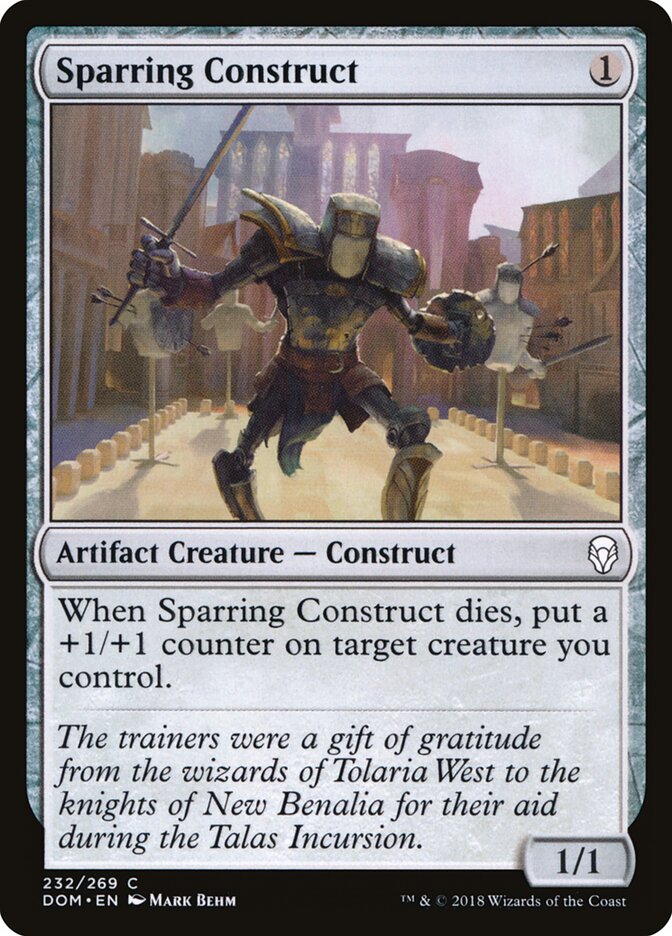 Sparring Construct - carta Magic The Gathering