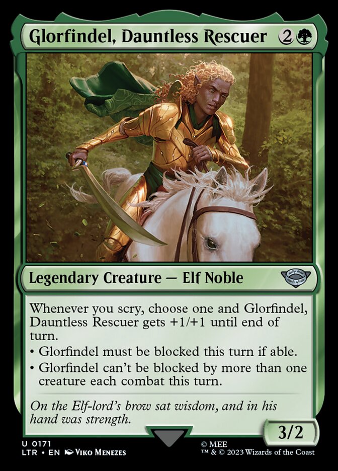Glorfindel, Dauntless Rescuer - carta Magic The Gathering