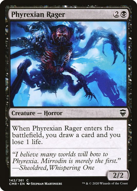 Phyrexian Rager - CMR-142-NF-STD