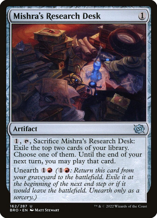 Mishra's Research Desk - carta Magic The Gathering