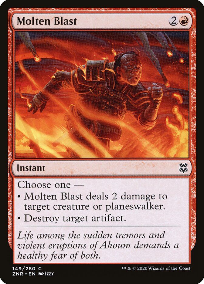 Molten Blast - carta Magic The Gathering