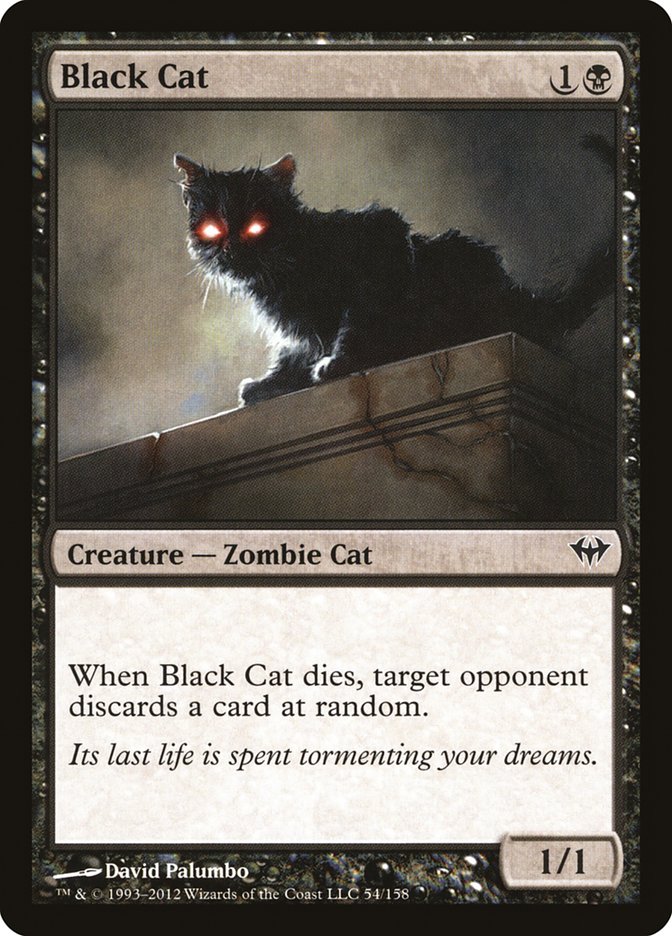 Black Cat - carta Magic The Gathering