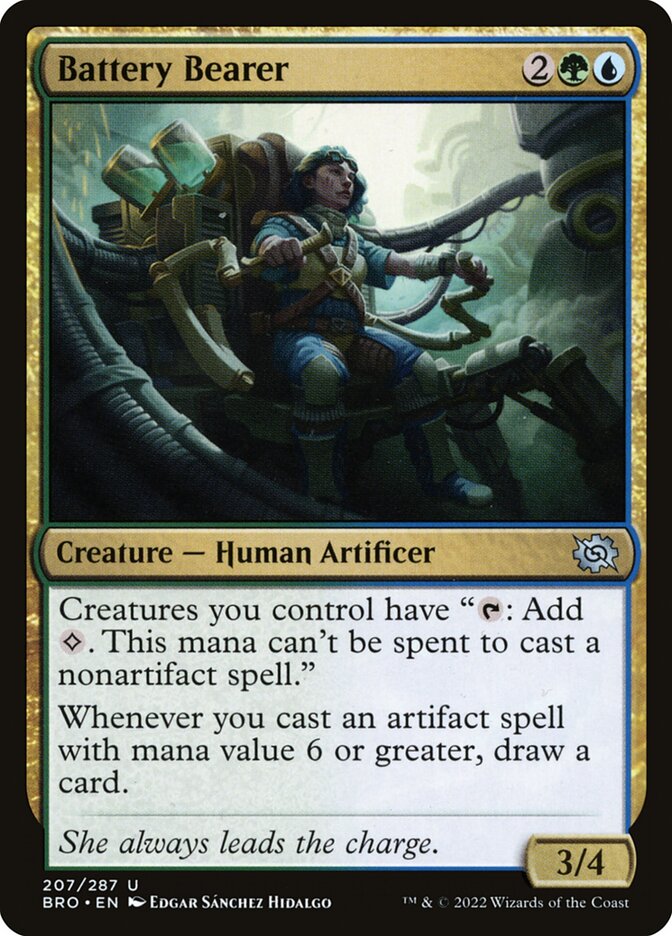 Battery Bearer - carta Magic The Gathering