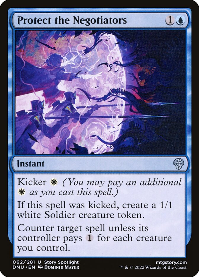 Protect the Negotiators - carta Magic The Gathering