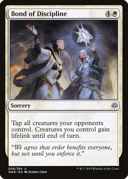 Bond of Discipline - carta Magic The Gathering