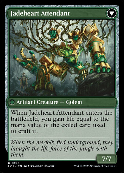 Jadeheart Attendant - carta Magic The Gathering