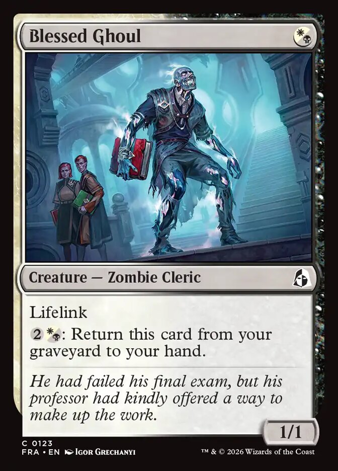 Blessed Ghoul - carta Magic The Gathering