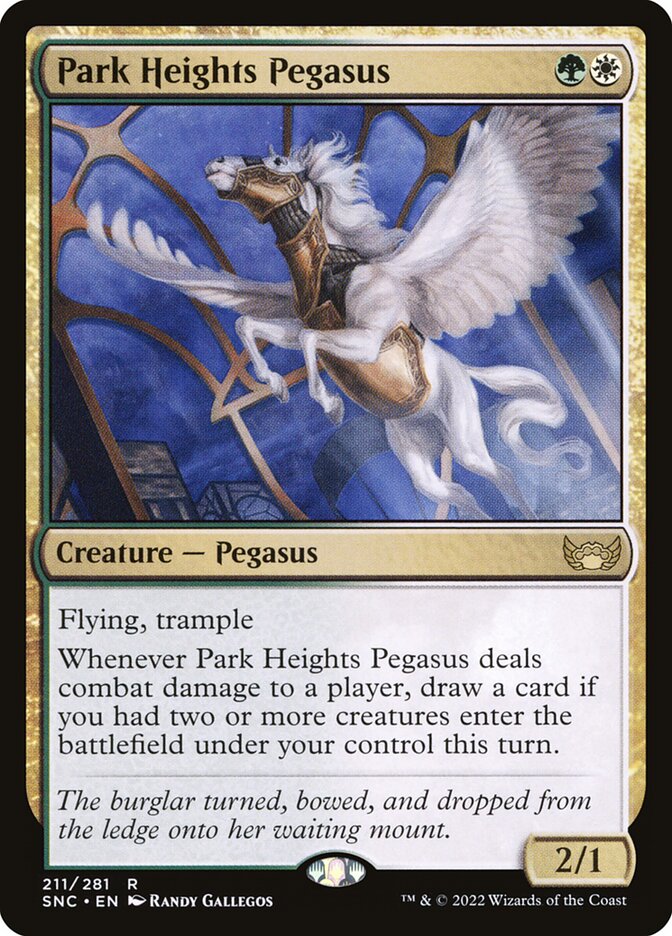 Park Heights Pegasus - carta Magic The Gathering