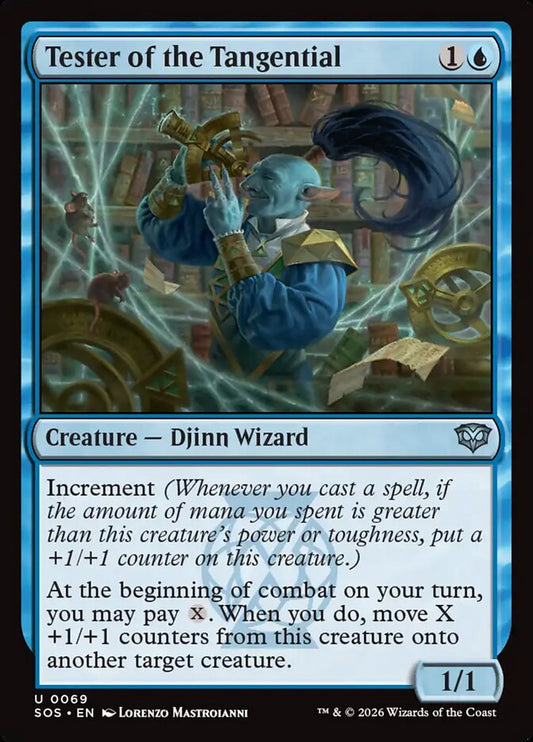 Tester of the Tangential - carta Magic The Gathering