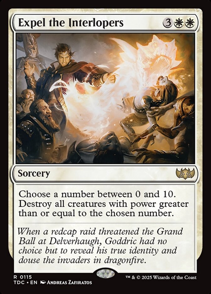 Expel the Interlopers - carta Magic The Gathering