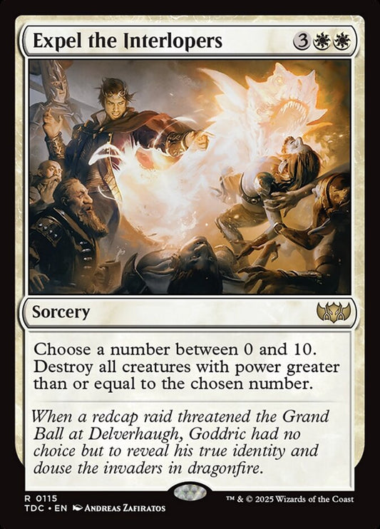 Expel the Interlopers - carta Magic The Gathering