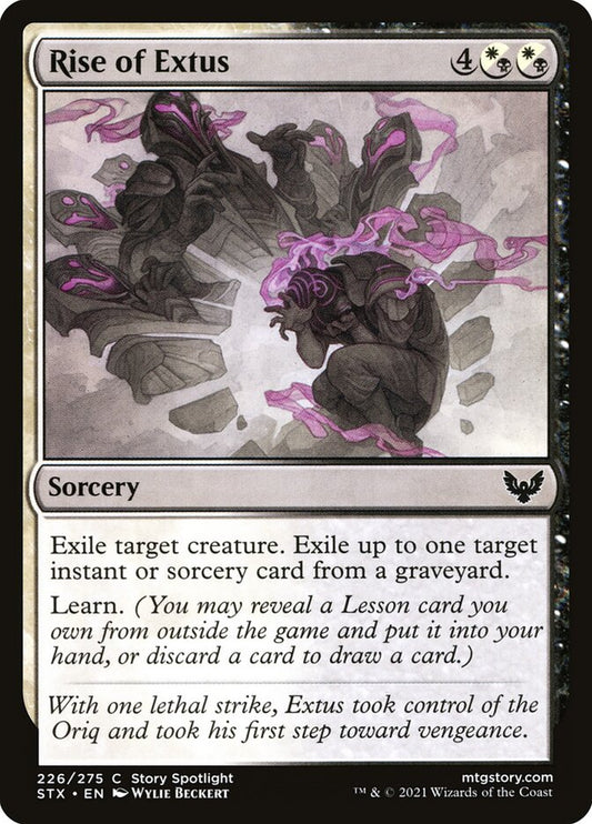Rise of Extus - carta Magic The Gathering