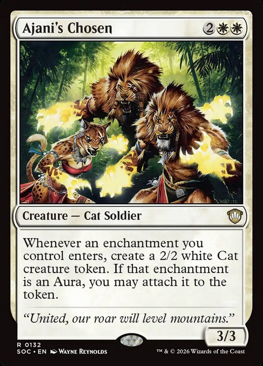 Ajani's Chosen - SOC-132-NF-STD