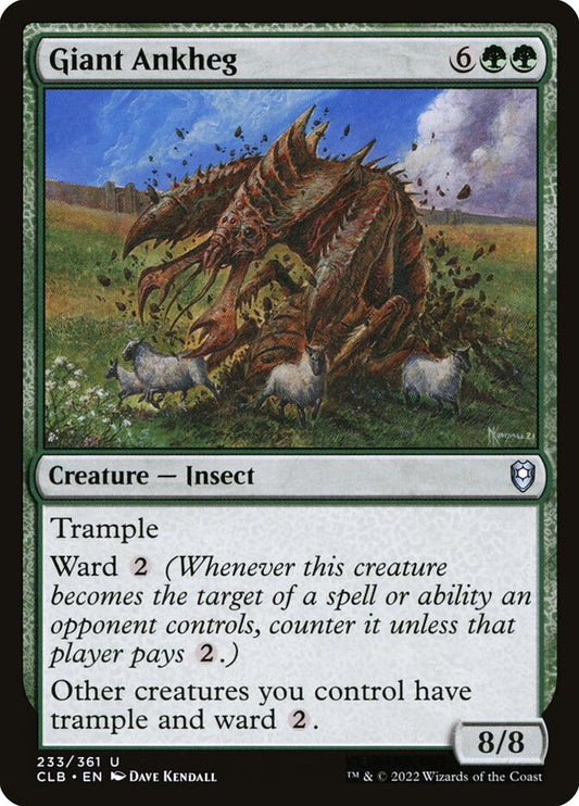 Giant Ankheg - carta Magic The Gathering