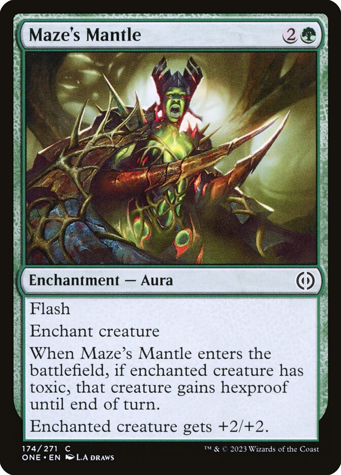 Maze's Mantle - carta Magic The Gathering