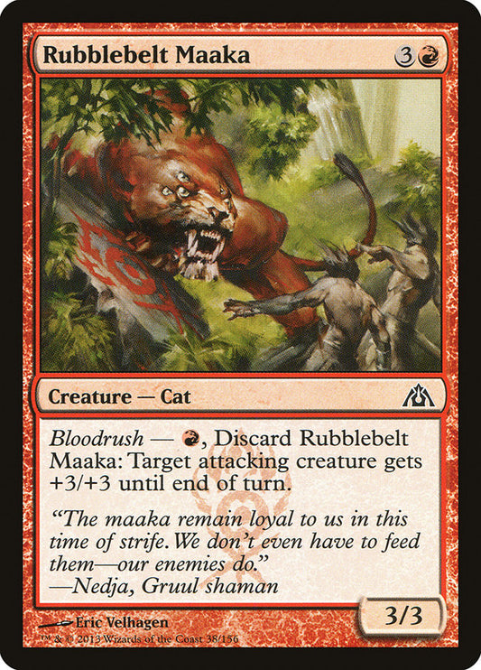 Rubblebelt Maaka - DGM-038-NF-STD