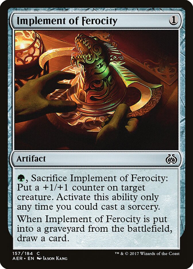 Implement of Ferocity - carta Magic The Gathering